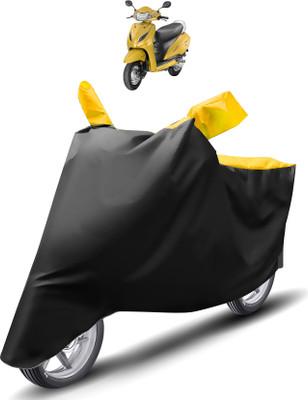 Caronix Two Wheeler Cover for Honda(Activa 5G, Yellow)
