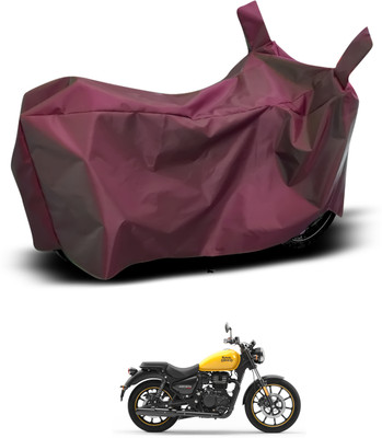 PAGORA Waterproof Two Wheeler Cover for Royal Enfield(Meteor, Maroon)