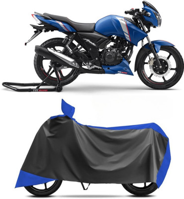 Vozilo Waterproof Two Wheeler Cover for TVS(Apache RTR 160, Blue)
