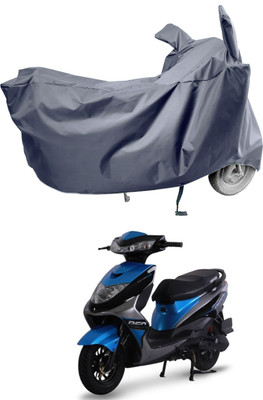 Amexride Two Wheeler Cover for Ampere(REO BS6, Grey)