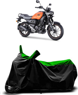 OliverX Waterproof Two Wheeler Cover for Yamaha(FZ S FI New BS6, Green)