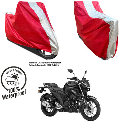 AUTOCAD Waterproof Two Wheeler Cover for CFMoto(Silver, Red)