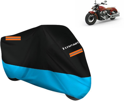 Horseyaart Waterproof Two Wheeler Cover for Indian(Scout, Blue)