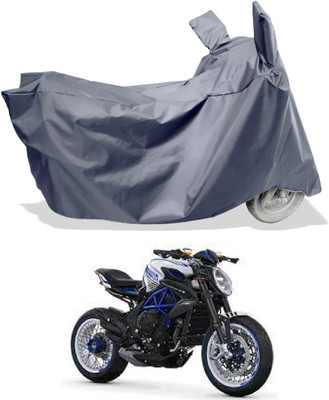 Amexride Two Wheeler Cover for MV Agusta(Dragster800 RR, Grey)