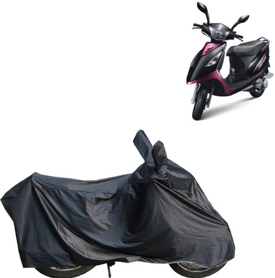 Aoriyon Waterproof Two Wheeler Cover for TVS(Scooty Streak, Grey)