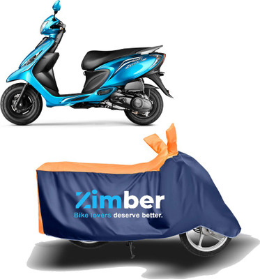 APNEK Two Wheeler Cover for TVS(Zest, Orange, Blue)