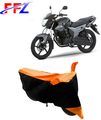 FFZ Waterproof Two Wheeler Cover for Yamaha(SZ R, Black, Orange)