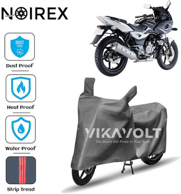 NOIREX Two Wheeler Cover for Bajaj(Pulsar 220F, Grey)