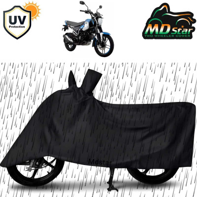 MWBB Two Wheeler Cover for Yamaha(Electric AXLHE-20 BS6, Black)
