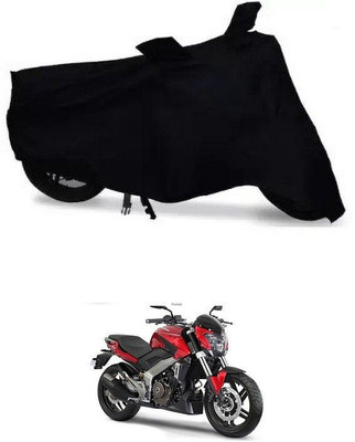 DeepShakshi AUTOMOTIVE Waterproof Two Wheeler Cover for Bajaj(Pulsar 250, Black)
