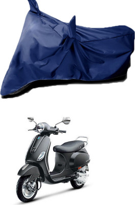 DeepShakshi AUTOMOTIVE Waterproof Two Wheeler Cover for Vespa(BS6, Blue)