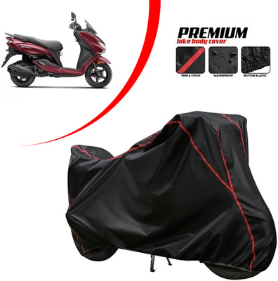 PAGORA Waterproof Two Wheeler Cover for Suzuki(Burgman Street, Black)
