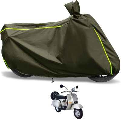 Euro Care Waterproof Two Wheeler Cover for Bajaj(Chetak, Green)