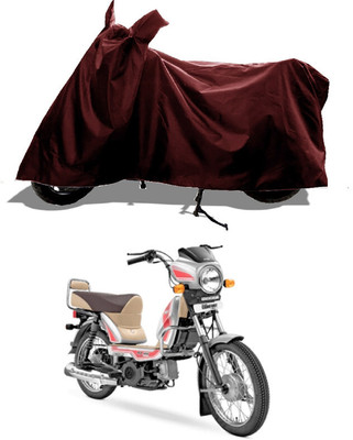 GROFATIK Two Wheeler Cover for TVS(XL 100 Comfort, Maroon)
