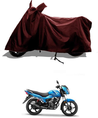 KEDIT Two Wheeler Cover for TVS(Victor BS6, Maroon)