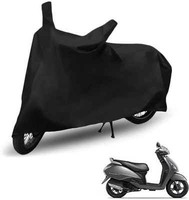 DeepShakshi AUTOMOTIVE Waterproof Two Wheeler Cover for TVS(Jupiter, Black)