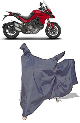Amexride Two Wheeler Cover for Ducati(Multistrada 1260, Grey)