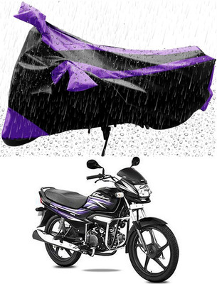 MWBB Waterproof Two Wheeler Cover for Hero(Super Splendor, Black)