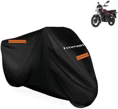 Horseyaart Waterproof Two Wheeler Cover for Bajaj(Platina 110 H-Gear BS6, Black)