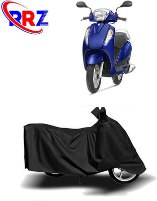 RRZ Waterproof Two Wheeler Cover for Suzuki(Access 125, Black)