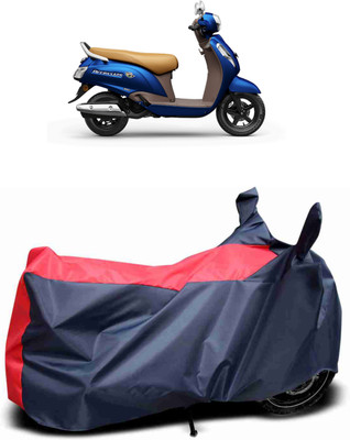 MMSSTAR Waterproof Two Wheeler Cover for Suzuki(Access 125, Red, Blue)