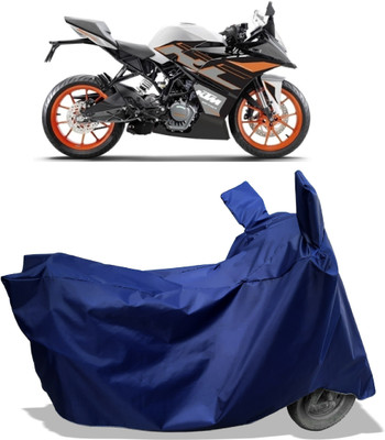 Amexride Two Wheeler Cover for KTM(RC125 BS6, Blue)
