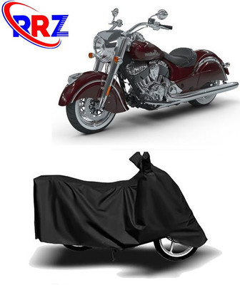 RRZ Waterproof Two Wheeler Cover for Indian(Chief Classic, Black)