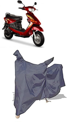 Amexride Two Wheeler Cover for Indus(Yo Spark, Grey)