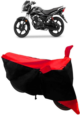 DeepShakshi AUTOMOTIVE Two Wheeler Cover for TVS(Victor New, Red, Black)