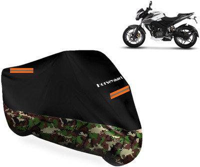 Horseyaart Waterproof Two Wheeler Cover for Bajaj(Pulsar NS 200, Multicolor)