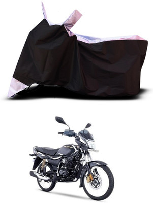 VESMEI Two Wheeler Cover for Bajaj(Platina 125, White)