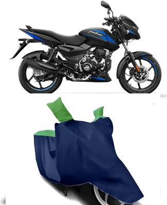 BbcMart Waterproof Two Wheeler Cover for Bajaj(Pulsar 125, Green)