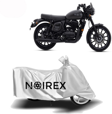 NOIREX Two Wheeler Cover for JAWA(Forty Two, Silver)
