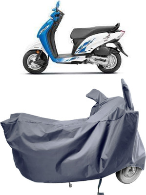 Amexride Two Wheeler Cover for Honda(Activa i, Grey)