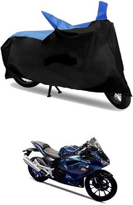 MMSSTAR Waterproof Two Wheeler Cover for Hyosung(Blue, Black)