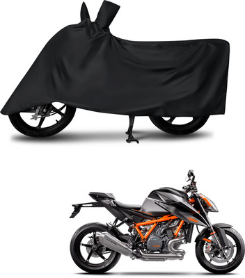 DeepShakshi AUTOMOTIVE Waterproof Two Wheeler Cover for KTM(Black)
