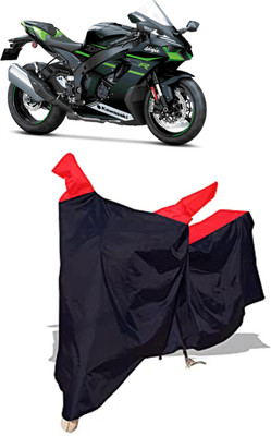 Amexride Two Wheeler Cover for Kawasaki(Ninja ZX-10R BS6, Black)