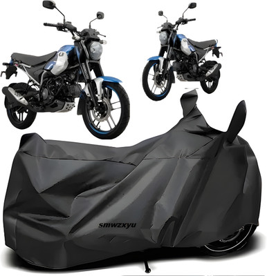 SK AUTO Waterproof Two Wheeler Cover for Bajaj(Black)