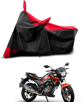 KEDIT Two Wheeler Cover for Hero(Xtreme 200R, Red, Black)