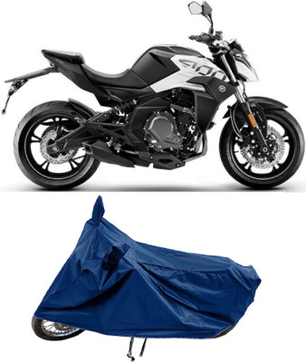 SPECTUS Two Wheeler Cover for CFMoto(400NK BS6, Blue)