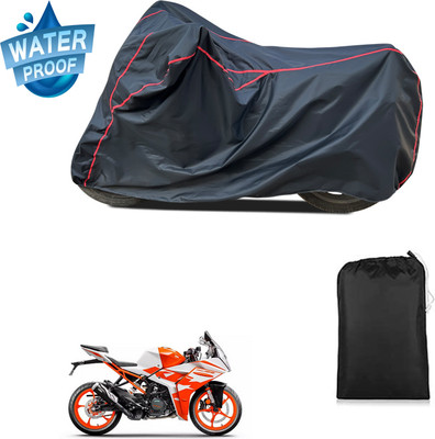 CODOKI Waterproof Two Wheeler Cover for KTM(RC 125 BS6, Black)