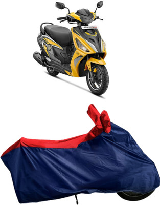 Autofly Waterproof Two Wheeler Cover for Hero(Maestro Edge 125, Blue, Red)