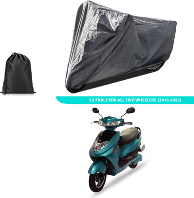 PAGORA Two Wheeler Cover for Okinawa(R30 electric scooter, Grey)