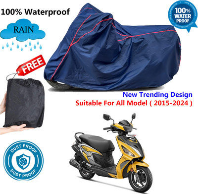 AUTOCAD Waterproof Two Wheeler Cover for Hero(Maestro Edge 125, Blue, Red)