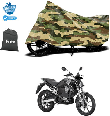 GOSHIV-car and bike accessories Waterproof Two Wheeler Cover for Revolt(RV 300, Yellow)
