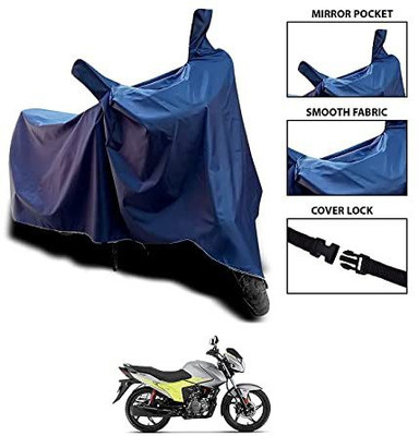 prathisthasetu Waterproof Two Wheeler Cover for Hero(Duet 125CC, Blue)