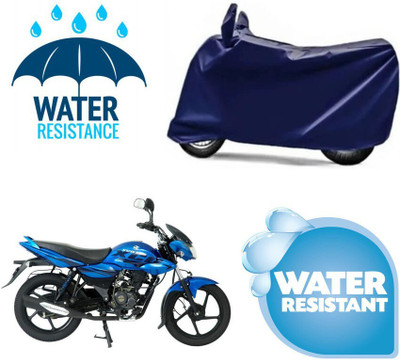 Mdstar Waterproof Two Wheeler Cover for Bajaj(XCD 125cc, Blue)