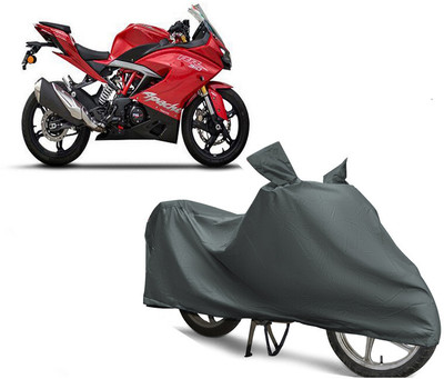 EGAL Waterproof Two Wheeler Cover for TVS(Apache RR 310, Grey)