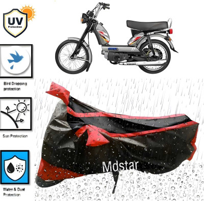 MMSSTAR Waterproof Two Wheeler Cover for TVS(XL 100, Black)
