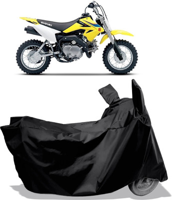 Amexride Two Wheeler Cover for Suzuki(DR-Z50 BS6, Black)